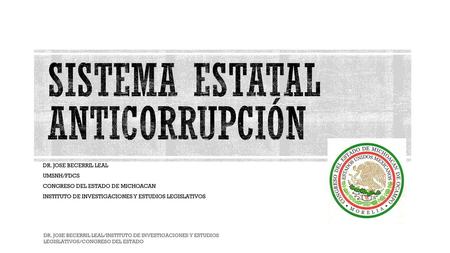 Sistema Estatal Anticorrupción