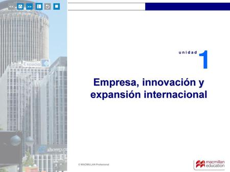 Empresa, innovación y expansión internacional