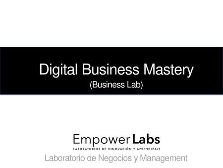 Digital Business Mastery