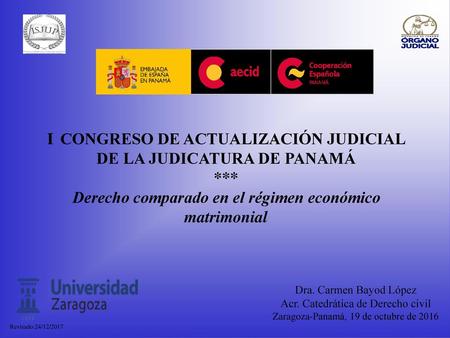 I Congreso de Actualización Judicial de la Judicatura de Panamá ***