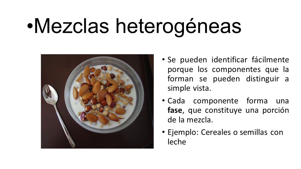Resultado de imagen para mezclas heterogeneas