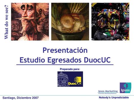 Presentación Estudio Egresados DuocUC