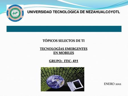 UNIVERSIDAD TECNOLOGICA DE NEZAHUALCÓYOTL