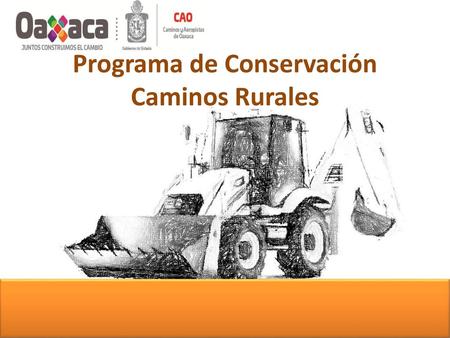 Programa de Conservación Caminos Rurales