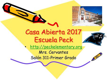 Casa Abierta 2017 Escuela Peck