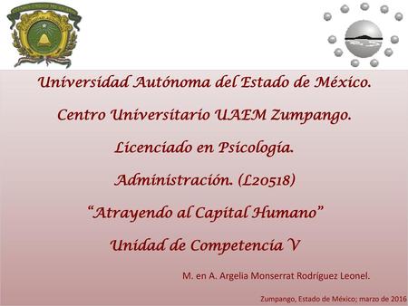 Universidad Autónoma del Estado de México.