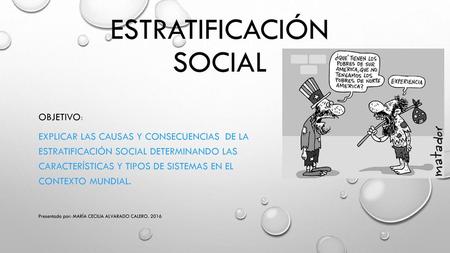 Estratificación social