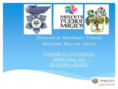 Dirección de Movilidad y Tránsito Municipal Mascota, Jalisco