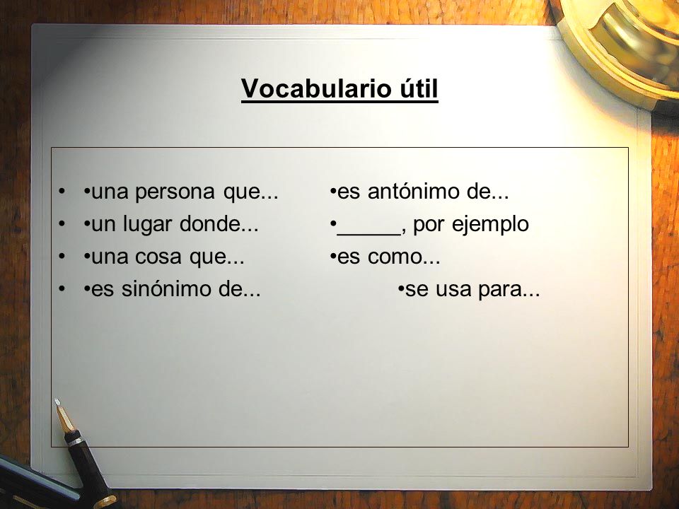 Las tres reglas de oro 1 No uses la palabra en la definición ppt descargar Aparador Estreito Para Corredor ~ Las tres reglas de oro 1 No uses la palabra en la definición ppt descargar