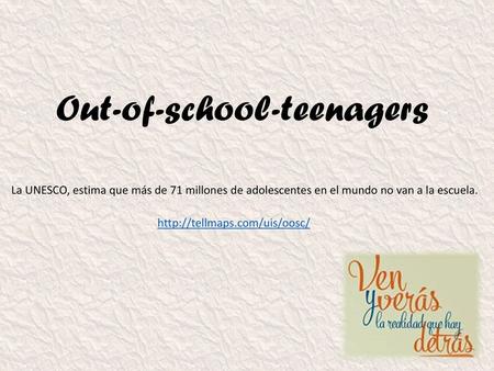 Out-of-school-teenagers