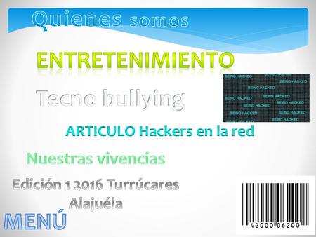 ARTICULO Hackers en la red Edición Turrúcares Alajuéla