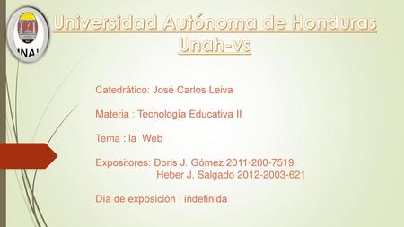 Universidad Autónoma de Honduras