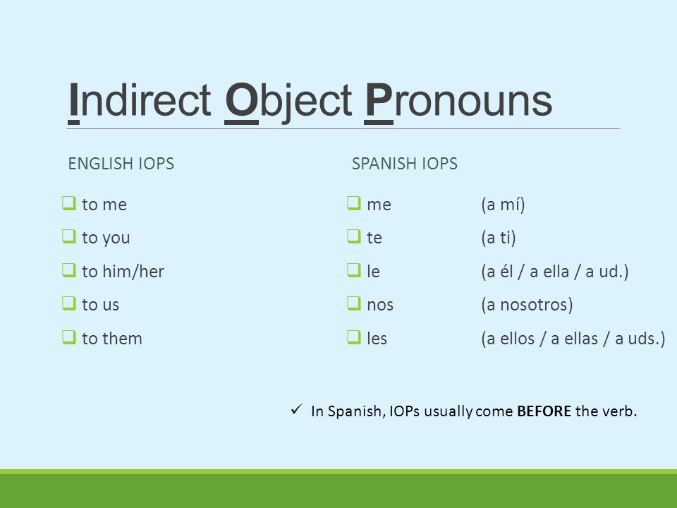 iop spanish