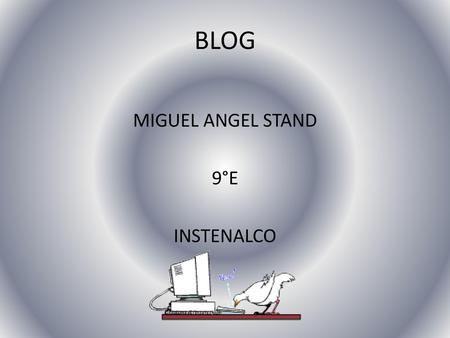 MIGUEL ANGEL STAND 9°E INSTENALCO