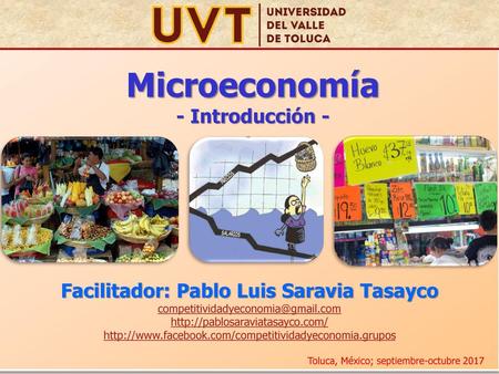 Facilitador: Pablo Luis Saravia Tasayco