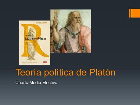 Teoría política de Platón