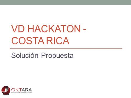 VD Hackaton - Costa Rica