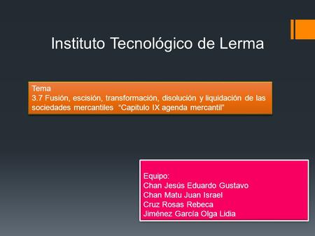 Instituto Tecnológico de Lerma