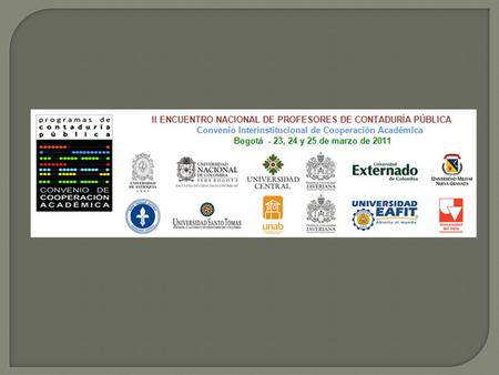 Perspectivas de la regulación contable en Colombia: un énfasis académico