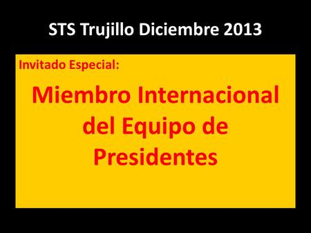 STS Trujillo Diciembre 2013