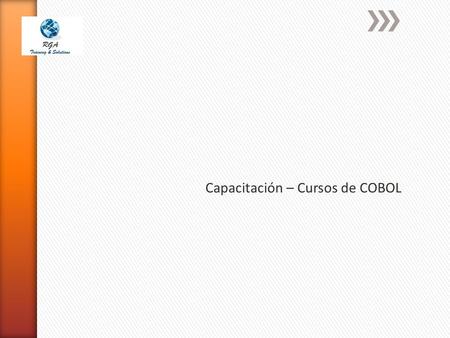 Capacitación – Cursos de COBOL