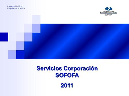 Servicios Corporación SOFOFA