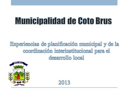 Municipalidad de Coto Brus