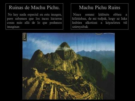 Ruinas de Machu Pichu. Machu Pichu Ruins
