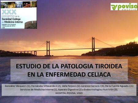 ESTUDIO DE LA PATOLOGIA TIROIDEA EN LA ENFERMEDAD CELIACA