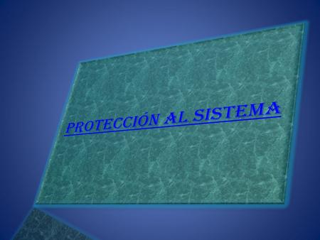 Protección del sistema La protección de la red comienza inmediatamente después de la instalación. Un sistema que cubra muchas necesidades, antes de.