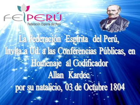 La Federación Espírita del Perú,