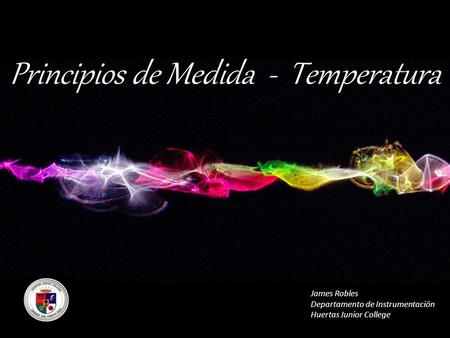 Principios de Medida - Temperatura