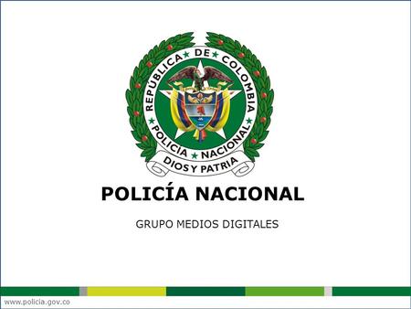 Policía Nacional de los colombianos