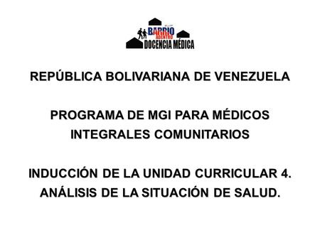 REPÚBLICA BOLIVARIANA DE VENEZUELA