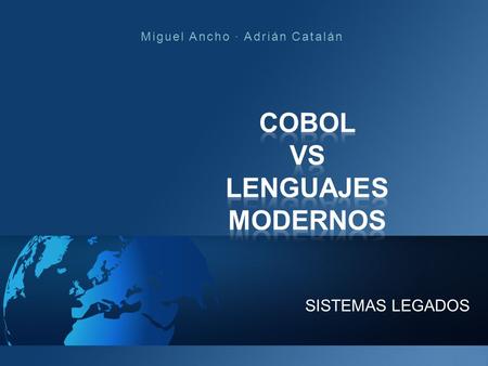 COBOL VS LENGUAJES MODERNOS