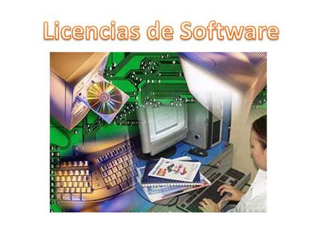 Licencias de Software.