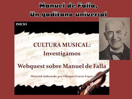 Manuel de Falla, Un gaditano universal