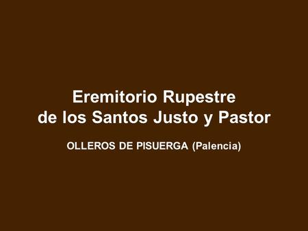 de los Santos Justo y Pastor OLLEROS DE PISUERGA (Palencia)