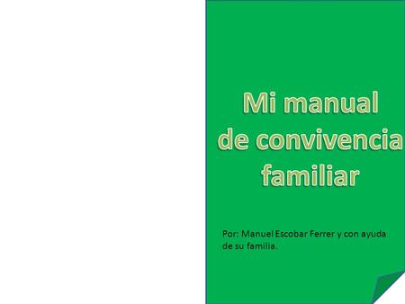 Mi manual de convivencia