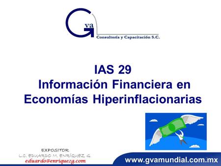 IAS 29 Información Financiera en Economías Hiperinflacionarias