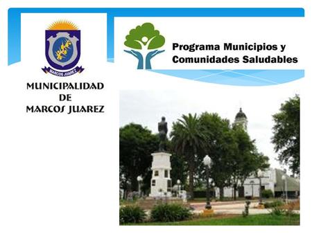 Centros de Atención Primaria de la Salud. (Centro Materno, Barrio Sabattini y Barrio Villa Argentina) Atención integral de la salud comunitaria. Programa.
