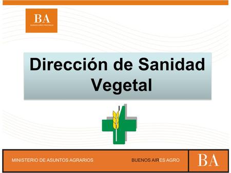 Dirección de Sanidad Vegetal