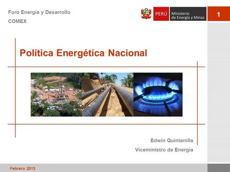 Política Energética Nacional