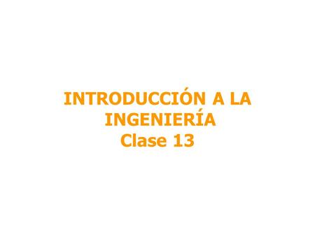 INTRODUCCIÓN A LA INGENIERÍA Clase 13. Definición de Proyecto “Esfuerzo temporal emprendido para crear un producto o un servicio único” (Project Management.