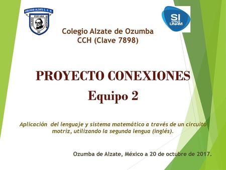 Colegio Alzate de Ozumba CCH (Clave 7898)