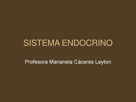 Profesora Marianela Cáceres Leyton