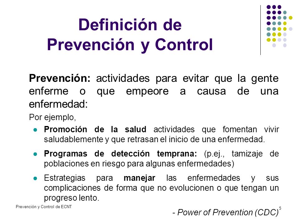 Prevención y Control de las ECNT - ppt descargar Prevención y Control de las ECNT - ppt descargar
