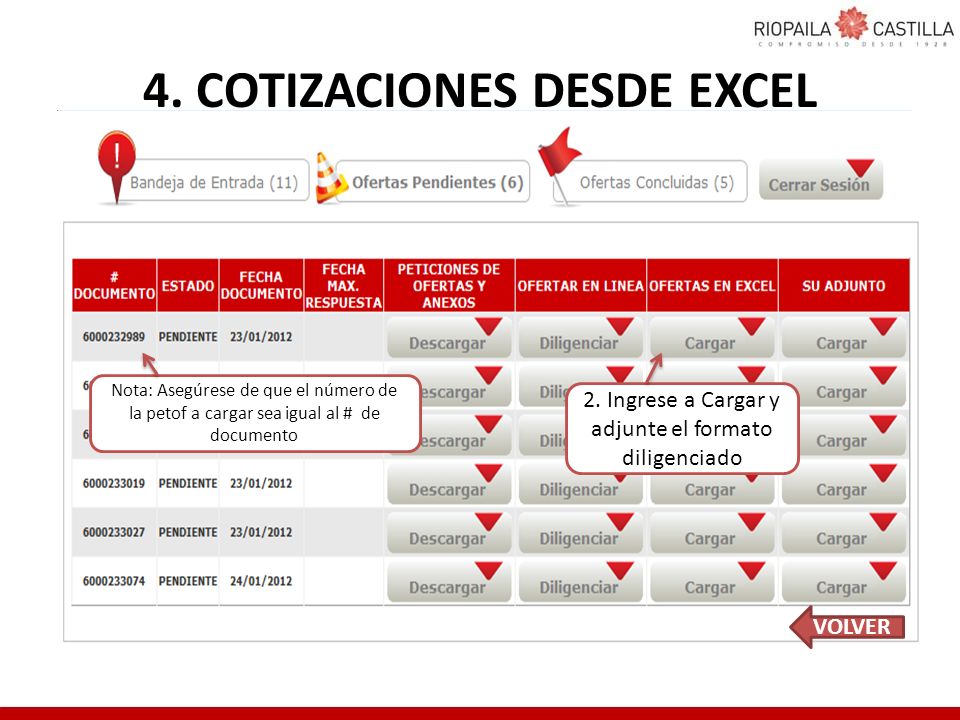 formato para cotizacion en excel