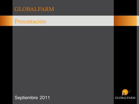 Presentación Septiembre 2011. Misión Nuestra distribuidora es una empresa concebida y creada para asegurar el libre acceso de todos los argentinos a los.