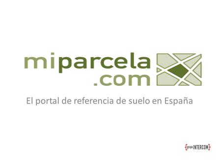 El portal de referencia de suelo en España